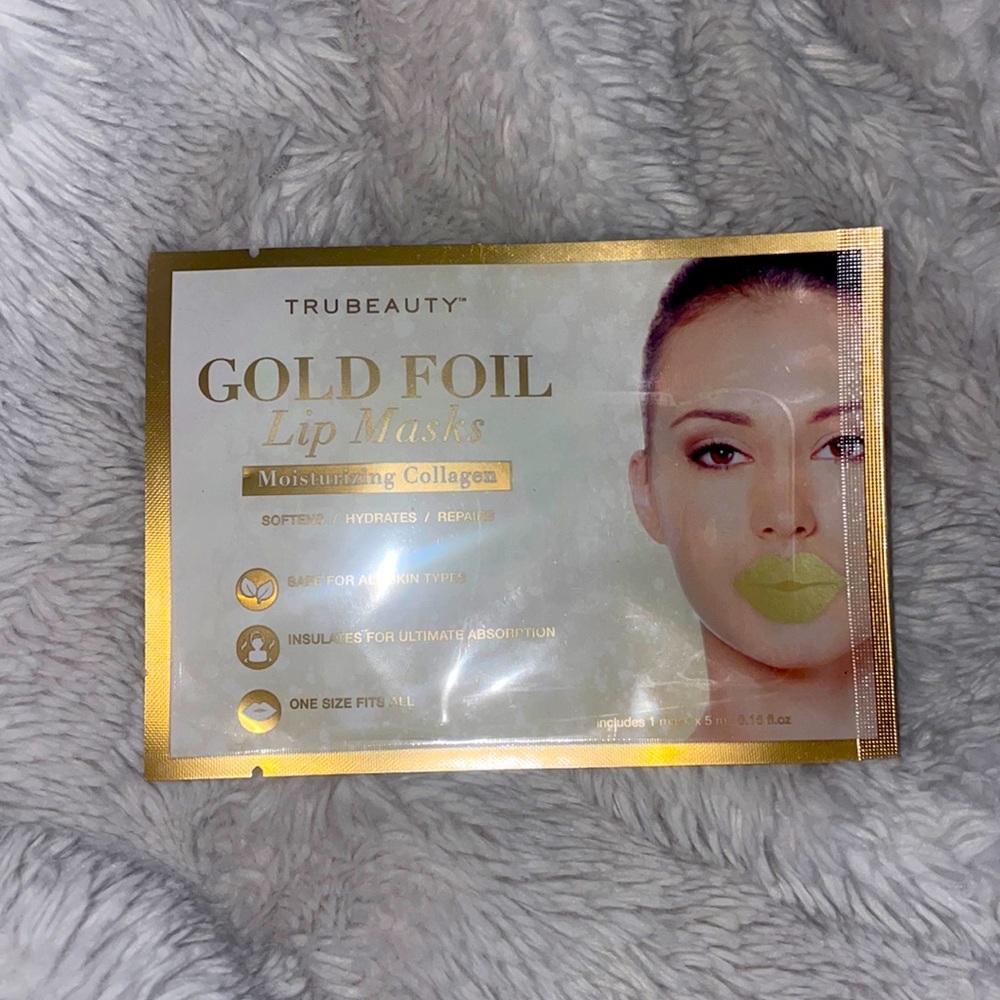 Trubeauty Gold Foil Lip Mask